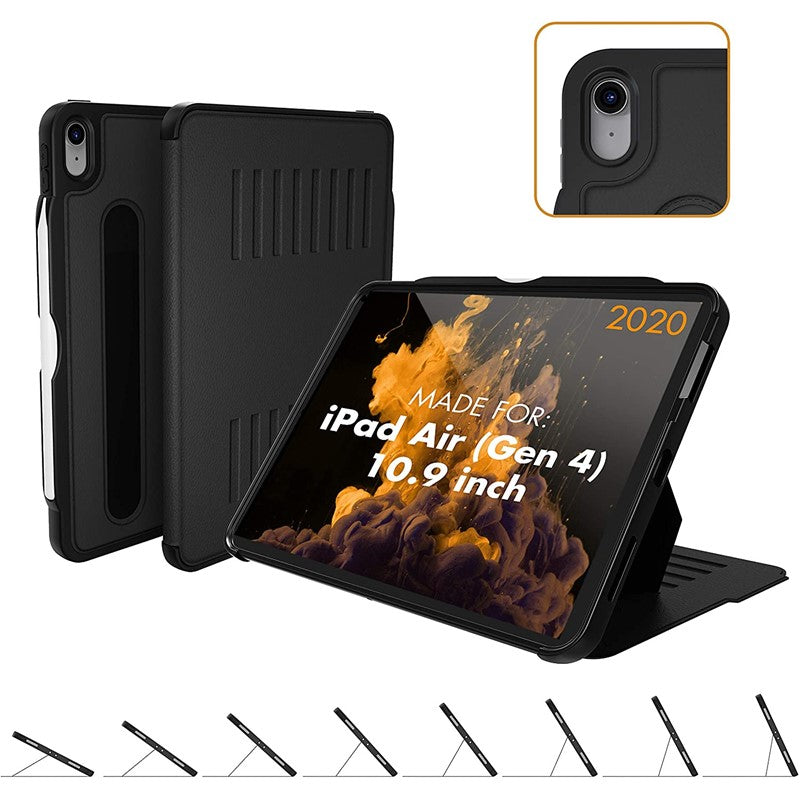 ZuguCase The Alpha Ultra Slim Protective iPad Case, Wireless Apple Pencil Charging, Convenient Magnetic Stand & Sleep/Wake Cover - Black ZuguCase The Alpha Ultra Slim Protective iPad Case, Wireless Apple Pencil Charging, Convenient Magnetic Stand & Sleep/Wake Cover - Black
